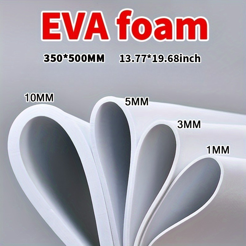 Cosplay Prop Foam Board - EVA 폼 보드 14x19인치, 두께 3mm-10mm