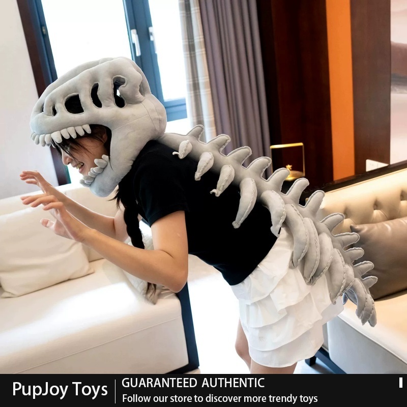 Cosplay Fire Prop - 일반적인 공룡 해골 모양의 부드러운 소재로