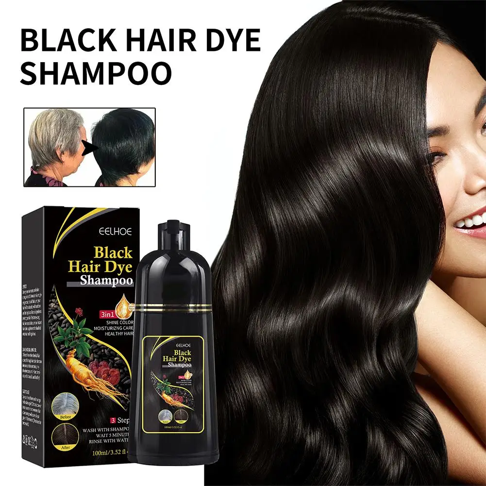 100ML 매직 내추럴 허벌 헤어 염색 샴푸 3 in  - Hair Spray Color 리뷰 및 가격