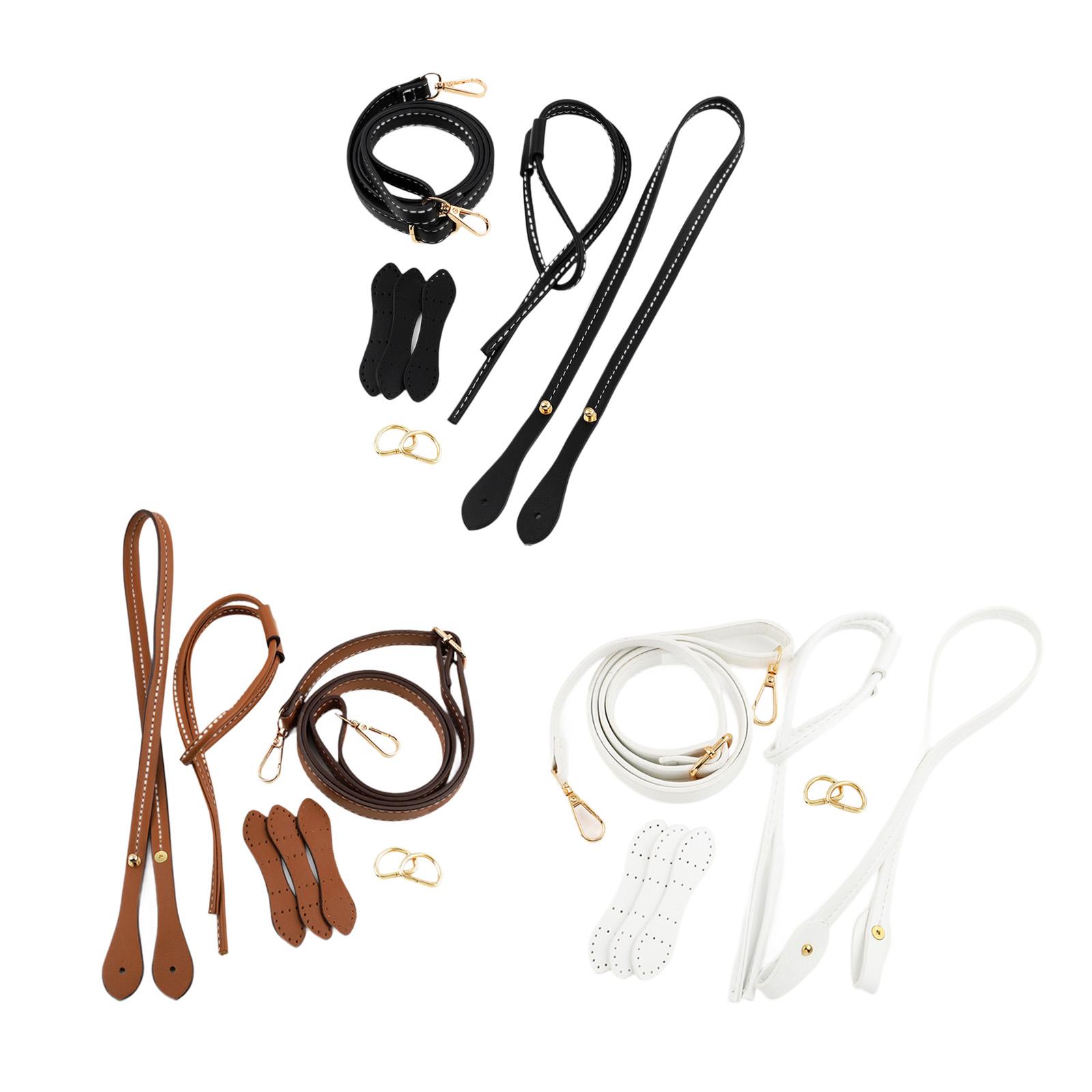 수제 크로셰 가방 손잡이 세트, PU 가죽 숄더 스트랩 - D Ring Strap 리뷰 및 가격